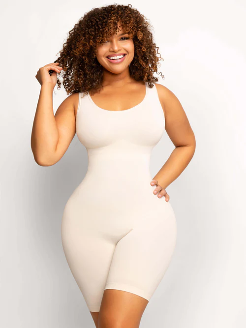 Eco-friendly Seamless Outerwear Jumpsuit Shapewear